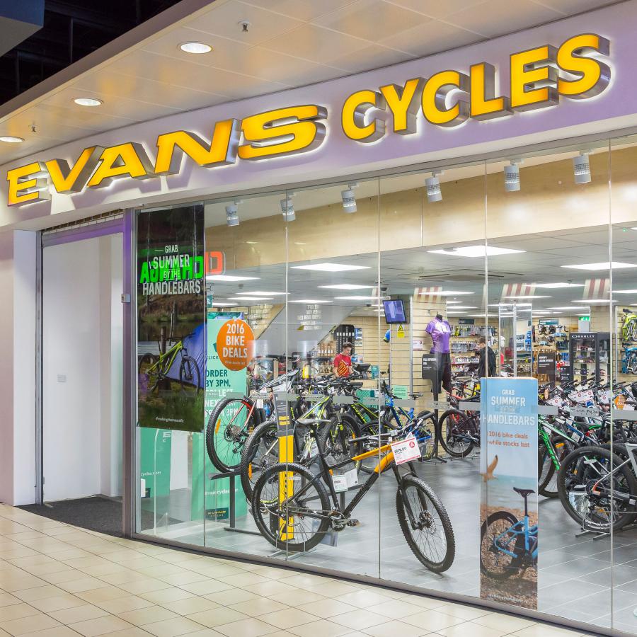 evans cycles stores