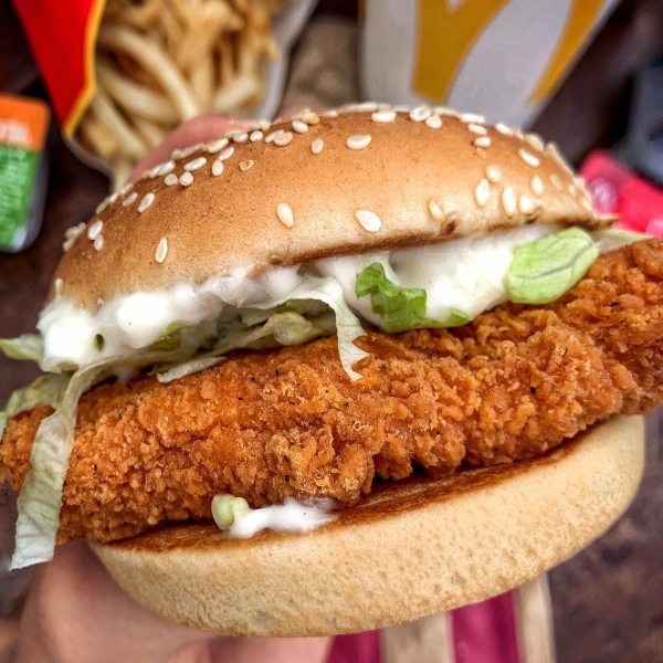 McDonalds Chicken Burger